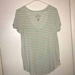 American Eagle striped soft and sexy tee